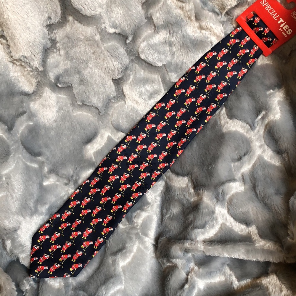 Special Ties Golfing Santa Vintage Hallmark - Picture 7 of 7